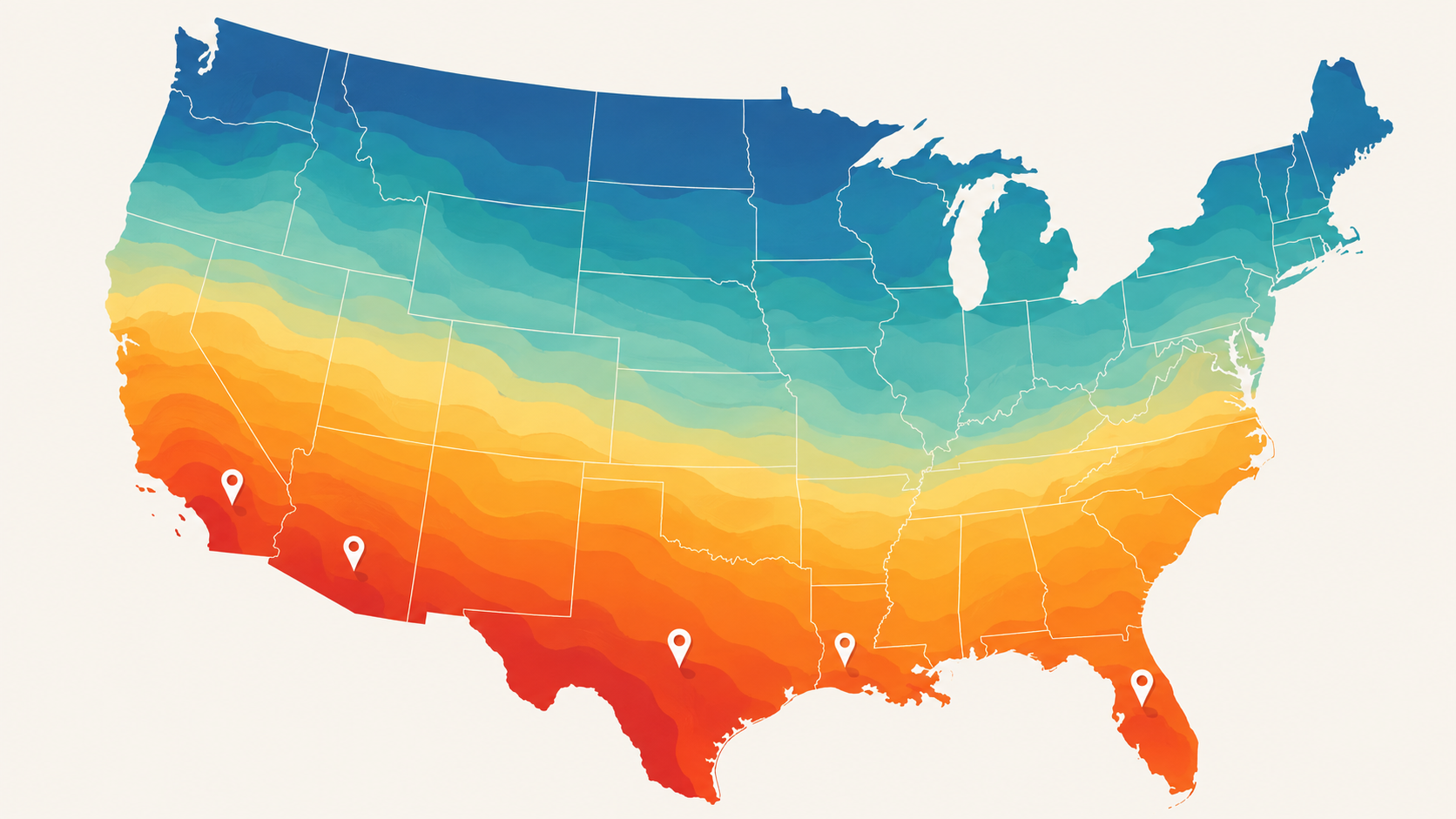 Three Markets, Three Weather Rules