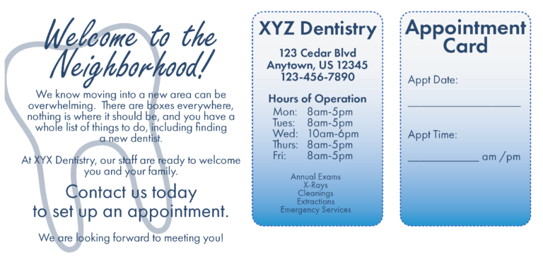 Multi-Location Dental Practice. New Patient Acquisition