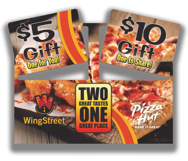 National Pizza Chain. Gift Card & Key Tag Mailer