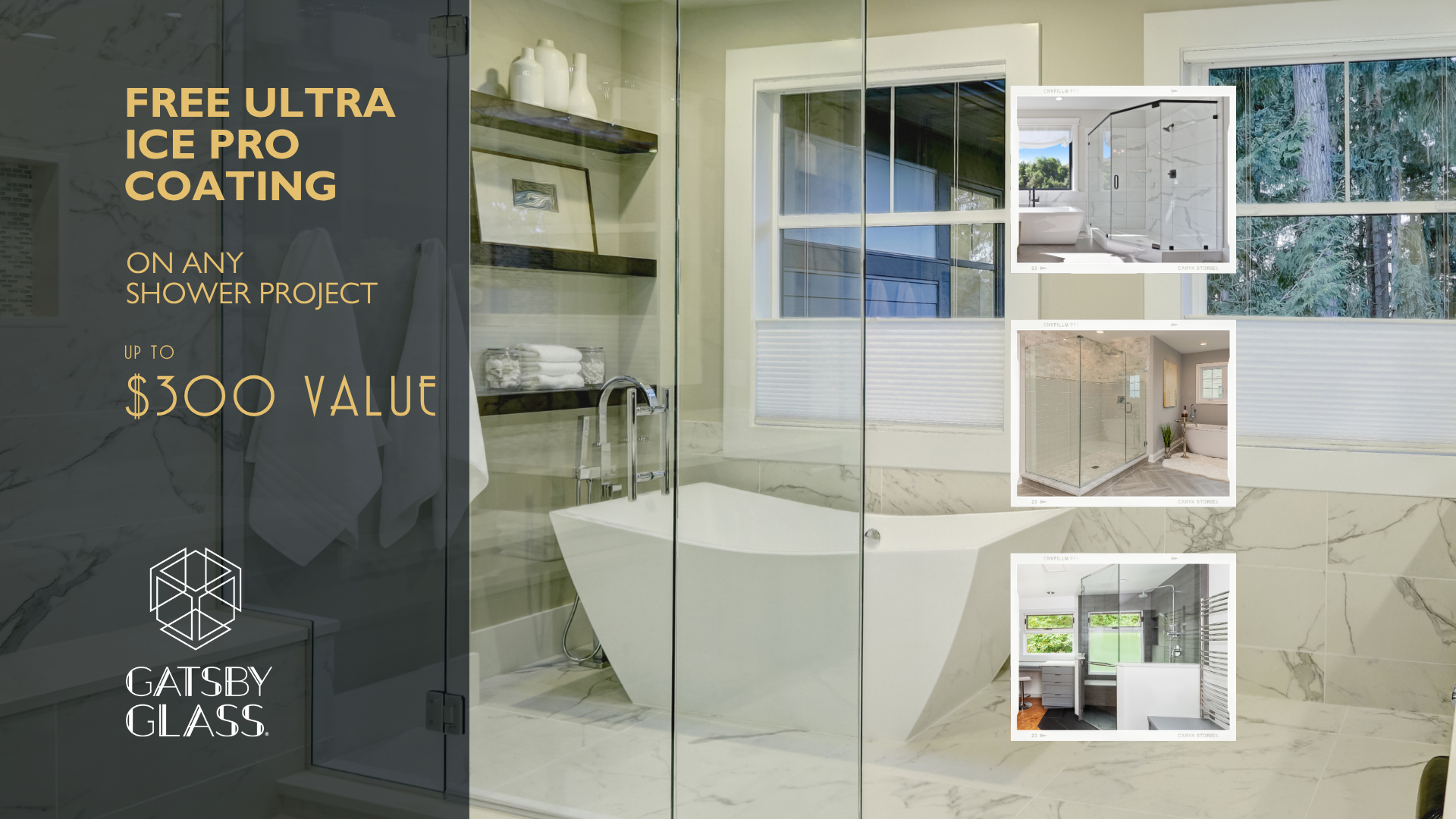 Gatsby's Glass. Free Ultra Ice Pro Coating